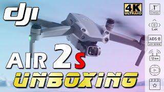 DJI AIR 2S / UNBOXING /  GETTING STARTED - 4K @DJI