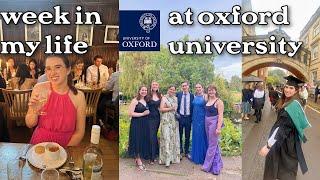 week in my life at oxford university - dissertation and graduation! | postgraduate student