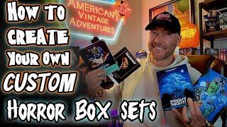 How I Create My Cutsom HORROR MOVIE COLLECTOR'S SETS