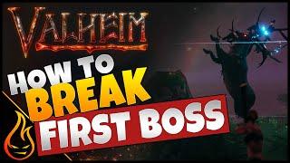 Valheim How To Beat The First Boss Eikthyr Guide