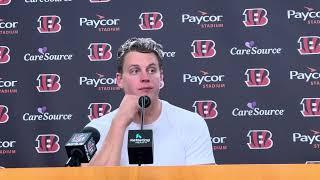 Joe Burrow says Bengals still have a lot to play for at 4-8, still loves playing for Cincinnati