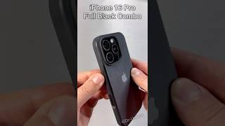 iPhone 16 Pro Full Black Combo #shorts #trending #iphone #apple #video #ios #ios26 #ios18 #tech