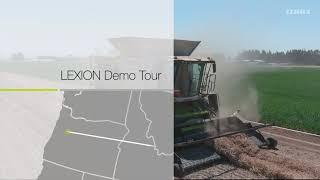 CLAAS LEXION Demo Tour Stop #2 | Oregon Crimson Clover Comparison