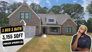Ranch Style Luxury | New Build Community in Powder Springs GA | 3 Bed 3 Bath | Builder Incentives!