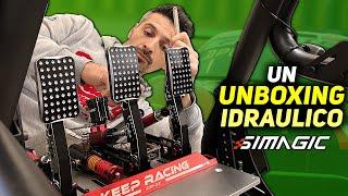 UNBOXING pedaliera SIMAGIC P2000 + motori aptici P-HPR | Passo al sistema idraulico