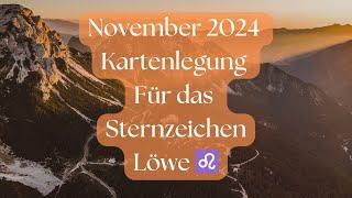 Kartenlegung Sternzeichen Löwe ️ - November 2024 - Darf die alte Liebe gehen und die neue kommen?️