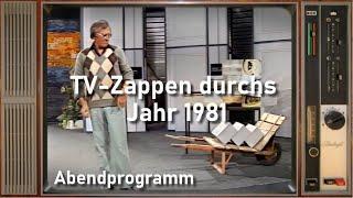 Zeitkapsel 1981:  Zappen durchs deutsche Fernsehen - Teil 2 Abendprogramm