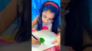 Easy Painting ️#art #drawing #creative  #shortsfeed #ytshorts #painting #diy #kakon #jagadhatri