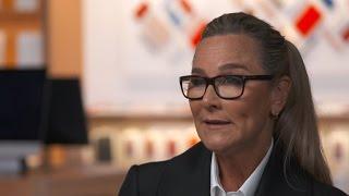 SVP of retail Angela Ahrendts reveals redesigned Apple stores