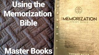 Flip-Through of The Memorization Study Bible (Master Books)