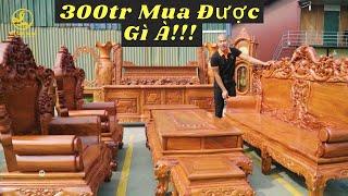 300tr Mua Được Những Gì ở Cơ Sở Thế Giới Đồ Gỗ? Combo Nguyên Một Căn Nhà
