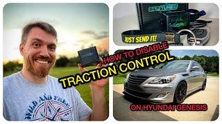 Disabling traction control on Hyundai Genesis 5.0 R-Spec using GEP Traction Control Module