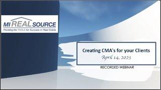 CMA's for you Clients 04 14 23