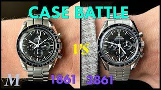 Case Shape Battle: 1861 vs 3861 Speedmaster MoonWatch