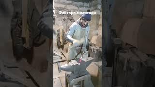 Фактура кузнечным молотком