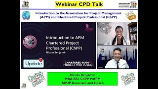 Introduction - Association for Project Management  (APM) and Chartered Project Professional (ChPP)