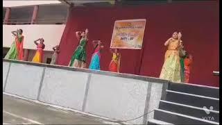 children's day dance by 10th class girls of St alphonsus high school,banjara hills