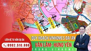Vị Trí Vinhomes Ocean Park 3 Vinhomes Đại An The Crown Bản Đồ Quy Hoạch Huyện Văn Lâm- Hưng Yên