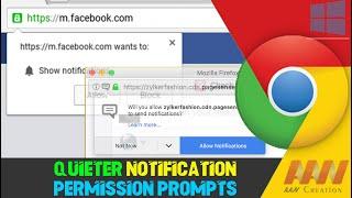 How to Enable Quieter Notification Permission Prompts in Google Chrome