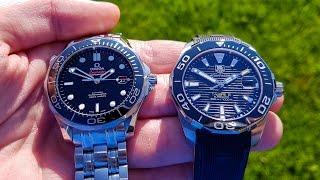 Omega Seamaster 300 M and TAG Heuer Aquaracer 300M - comparison video