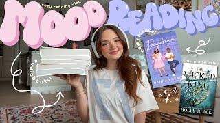 mood read with me! (new releases) ‍️ *cozy* spoiler free reading vlog!