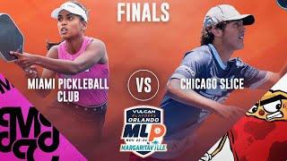 Miami Pickleball Club vs. Chicago Slice | Challenger Final, Match 3 | Vulcan MLP Orlando Playoffs