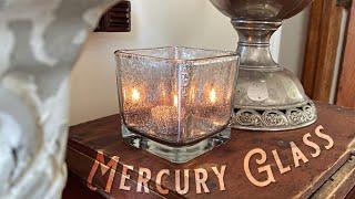 How To Make Faux Mercury Glass - Easy DIY Gift, Wedding, Christmas, Home Decor