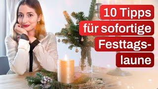 Genieße die Vorweihnachtszeit: 10 Rituale für mehr Weihnachtszauber im Alltag