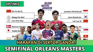 JADWAL SEMIFINAL ORLEANS MASTERS 2025 HARI INI #orleansmasters2025