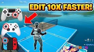 How To EDIT FASTER on PS4 + Remove INPUT DELAY (Fortnite Tutorial)