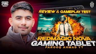 REDMAGIC Nova Gaming Tablet Review |  PUBG MOBILE Test 