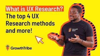 What is UX Research? | The top 4 UX Research methods and more!