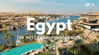 $1000usd/Night in Egypt’s Luxury Hotel : Sofitel Old Cataract Room Tour, Philae Temple | EP3 索菲特老瀑布