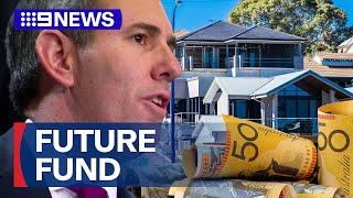 Treasure says 'Future Fund' for Australian economy can't get stuck in the past | 9 News Australia