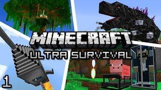 Minecraft: Ultra Modded Survival Ep. 1 - I'M AN ANT