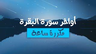 اوخر سورة البقرة مكررة ساعة - القارئ حسام الدين عبادي