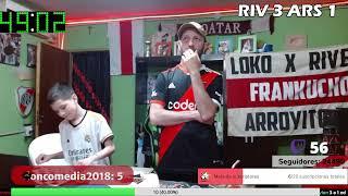 REACCION - RIVER VS ARSENAL - FRANKUCHO PLUS -