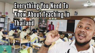 Requirements for teaching English in Thailand @NDANGOHSDIARY1