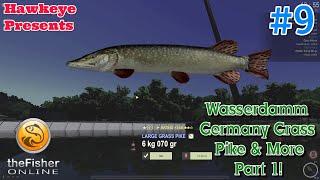 theFisher Online - Wasserdamm Germany Grass Pike & More - Part 1!