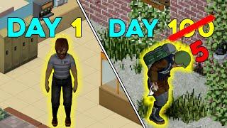 I Attempted To Survive 100 Days In Project Zomboid!