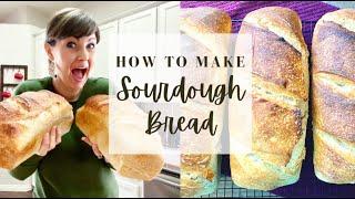 How To Make Sourdough Bread | SOURDOUGH | Learn how to easily make this amazing gut healthy bread!