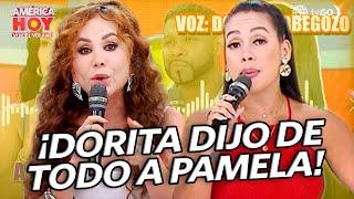 América Hoy Vive El Verano:  Dorita Orbegoso did not remain silent in front of Pamela Franco (TODAY)