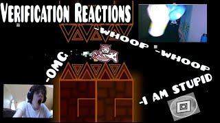 Verification Reactions Top 50 Geometry Dash Demons