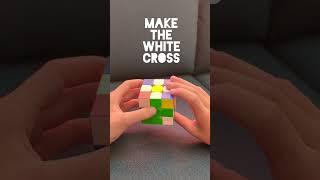 Rubik's Cube tutorial part 1 - How to solve a 3x3 Rubik's Cube #rubikscube #rubiks