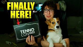 Warframe Tennocon 2022 Merch Unboxing Featuring Reuben The Corgi!