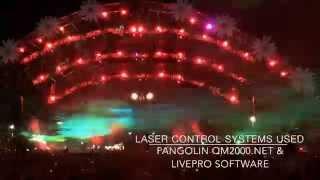 Lasertainment @ EDC - Powered by RTI and Pangolin