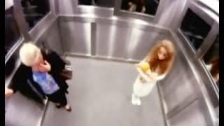 Brazilian GHOST GIRL SCARY ELEVATOR PRANK IN BRAZIL   better than horror movies