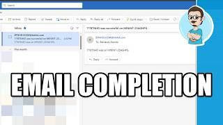 How to SEND an Email when SCCM Task Sequence Completes a Deployment!