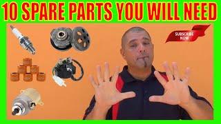 10 Spare Parts You Will Need for Your Scooter