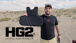 HG2 Body Armor: NOW MORE COMFORTABLE! Thinner & Lighter NEW Level IIIA!